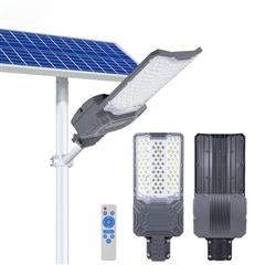 High luming Park Lawn Garage manufacturers Outdoor lighting SMD5054 IP65 ABS split LED outdoor solar street light 100W